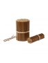 Brown beeswax candles N80 1