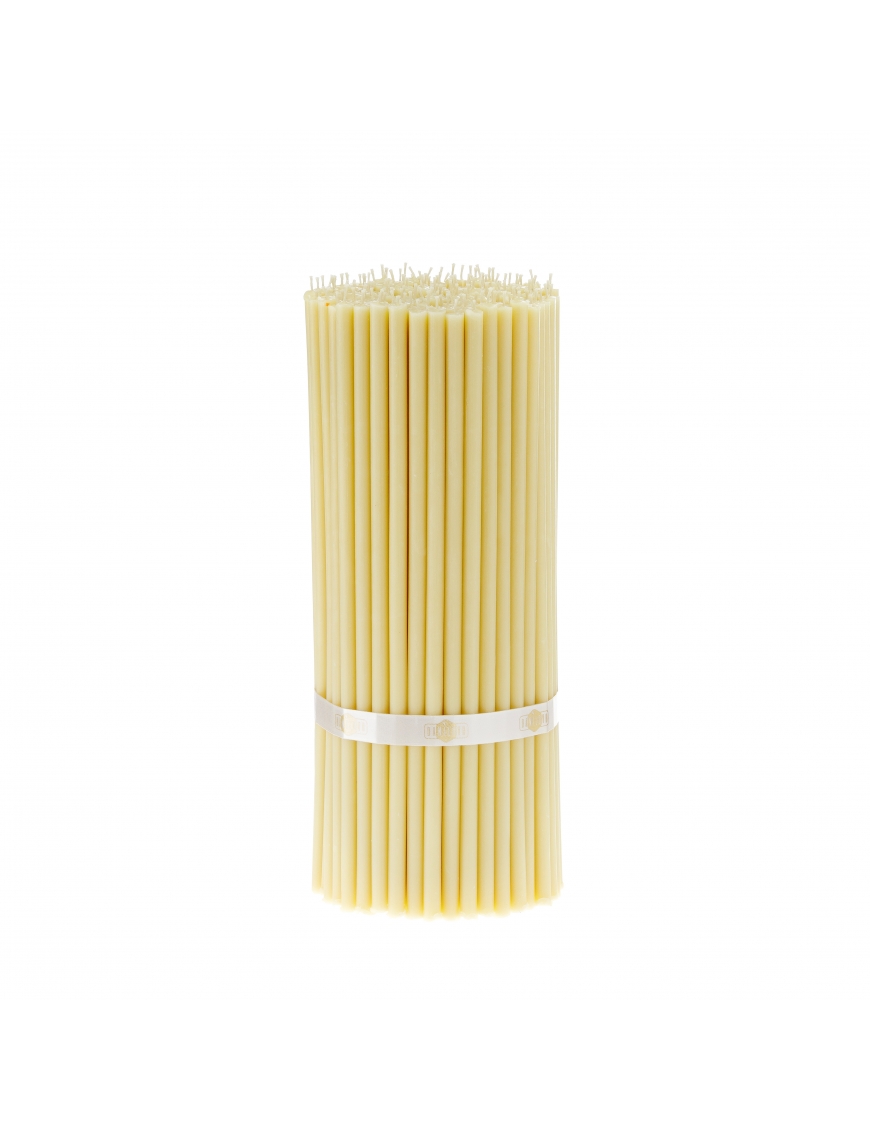 White beeswax candles N20 1