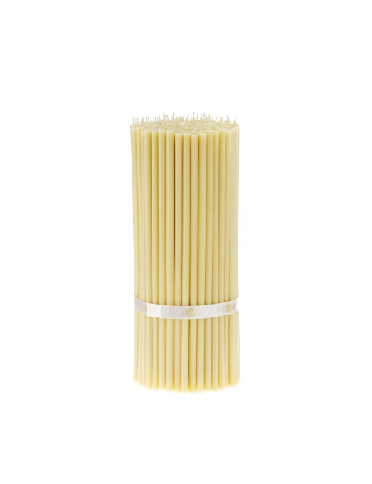 White beeswax candles N20 1 1