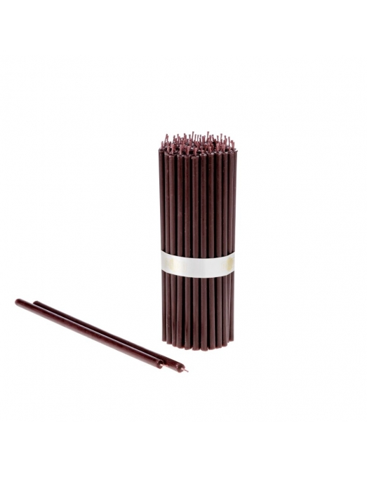Burgundy beeswax candles N40 3 3
