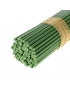 Green beeswax candles N20 1