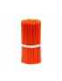 Orange beeswax candles N30 1