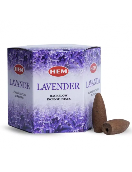 Backflow incense cones "Lavender" 40 pcs 1 1
