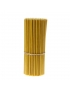 Yellow beeswax candles N10 4