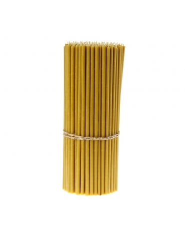 Yellow beeswax candles N20 1