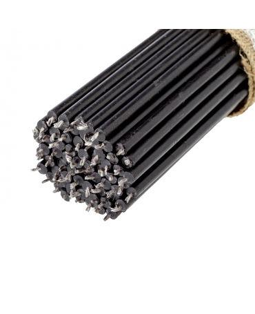 Black beeswax candles N20 4