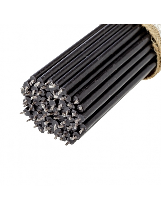 Black beeswax candles N20 4 4